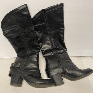 Fergalicious by Fergie Black Boots. Sz 10M